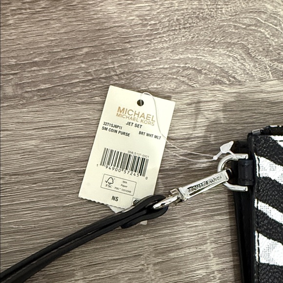 Michael Kors Zebra Wristlet Coin Purse - Picture 5 of 7